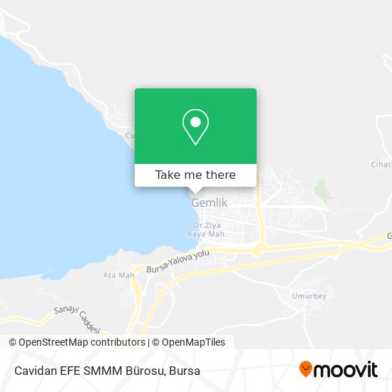 Cavidan EFE SMMM Bürosu map