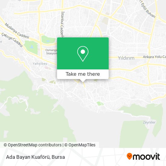 Ada Bayan Kuaförü map