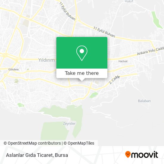 Aslanlar Gıda Ticaret map