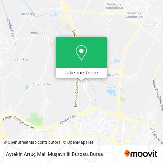Aytekin Artuç Mali Müşavirlik Bürosu map