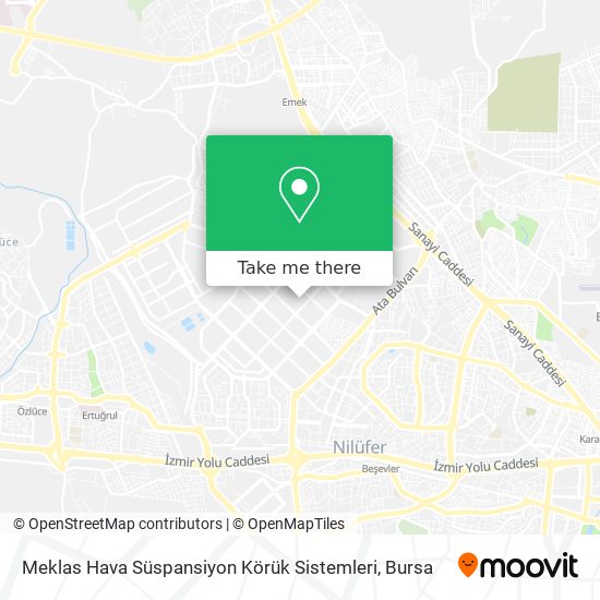 Meklas Hava Süspansiyon Körük Sistemleri map