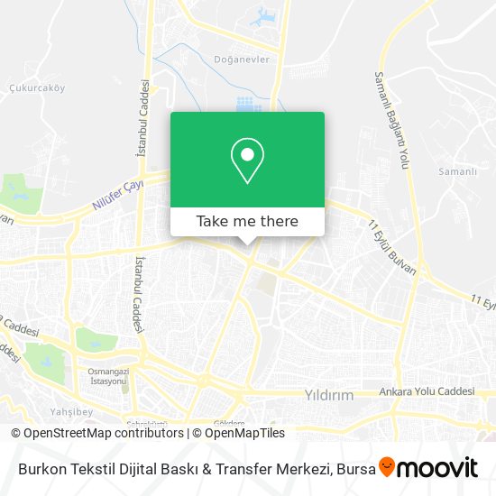 Burkon Tekstil Dijital Baskı & Transfer Merkezi map