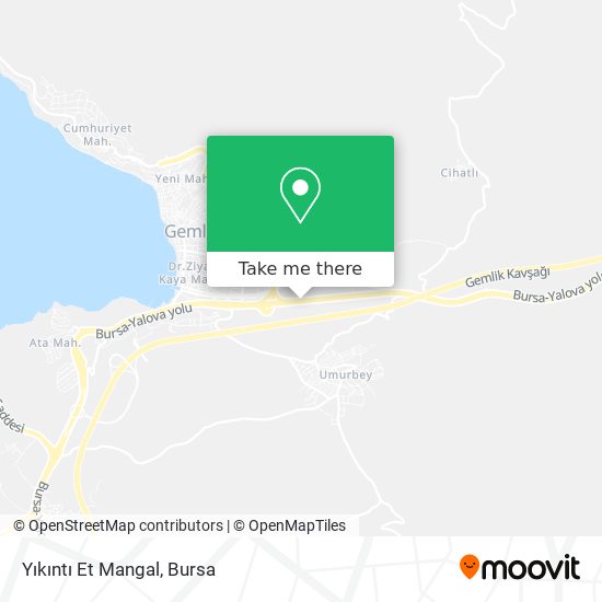 Yıkıntı Et Mangal map