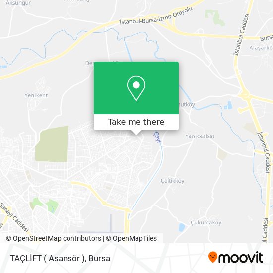 TAÇLİFT ( Asansör ) map