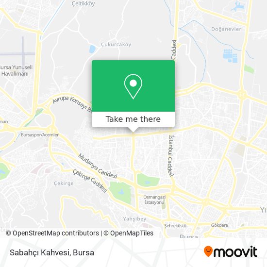 Sabahçı Kahvesi map
