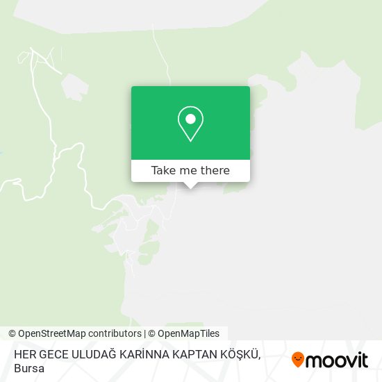 HER GECE ULUDAĞ KARİNNA KAPTAN KÖŞKÜ map