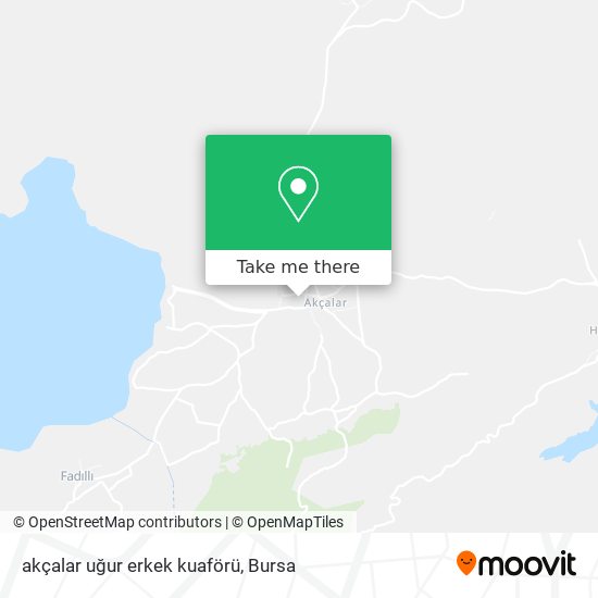 akçalar uğur erkek kuaförü map