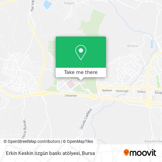 Erkin Keskin özgün baskı atölyesi map