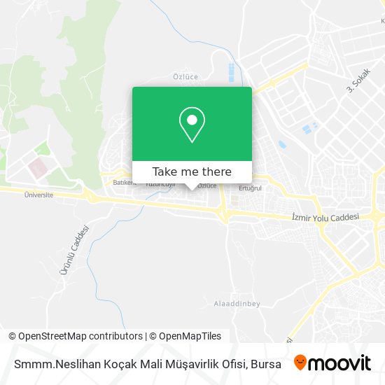 Smmm.Neslihan Koçak Mali Müşavirlik Ofisi map