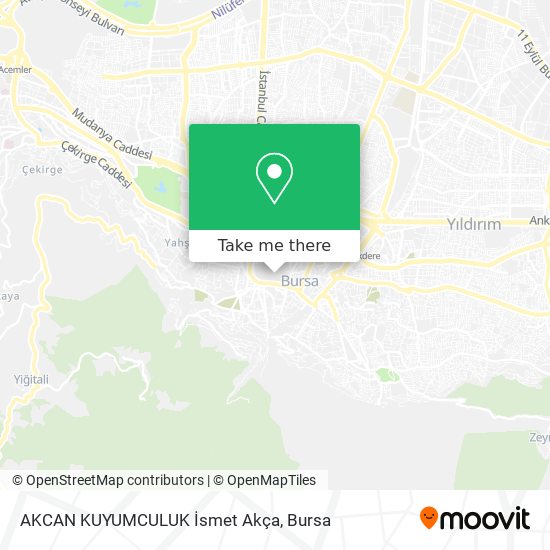 AKCAN KUYUMCULUK İsmet Akça map