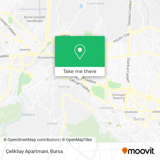 Çelikliay Apartmani map
