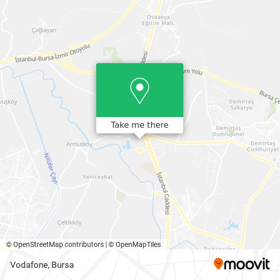 Vodafone map