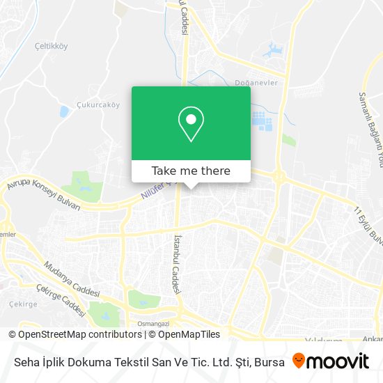 Seha İplik Dokuma Tekstil San Ve Tic. Ltd. Şti map