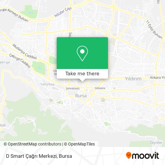 D Smart Çağrı Merkezi map