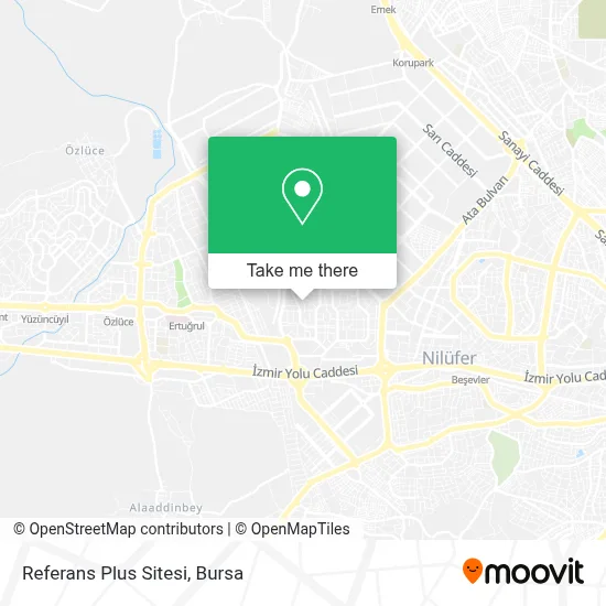 Referans Plus Sitesi map