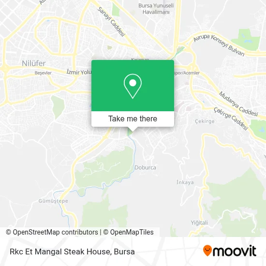 Rkc Et Mangal Steak House map
