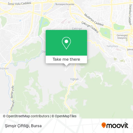 Şimşir Çiftliği map