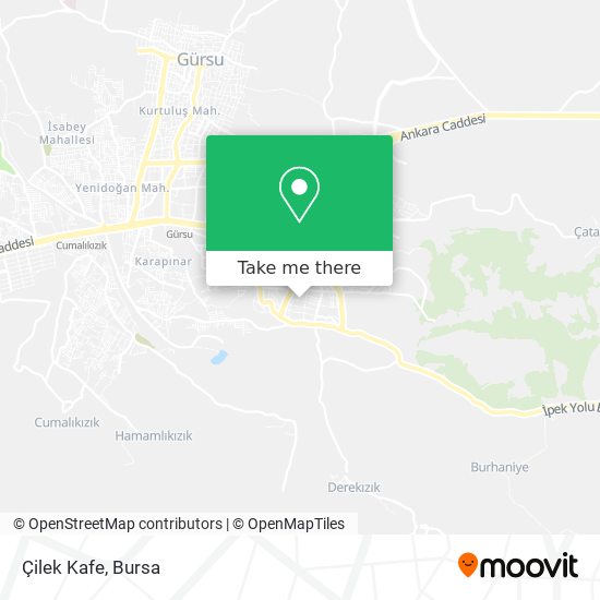 Çilek Kafe map