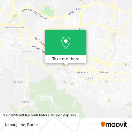 Kanatçı İbo map