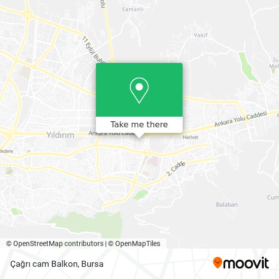 Çağrı cam Balkon map