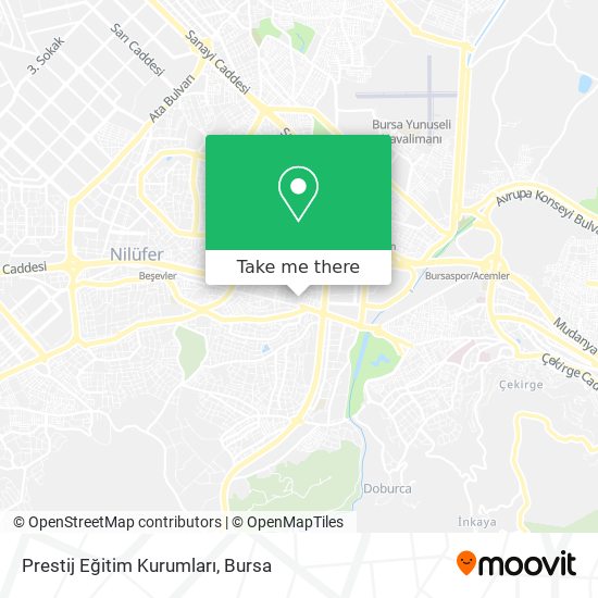 Prestij Eğitim Kurumları map