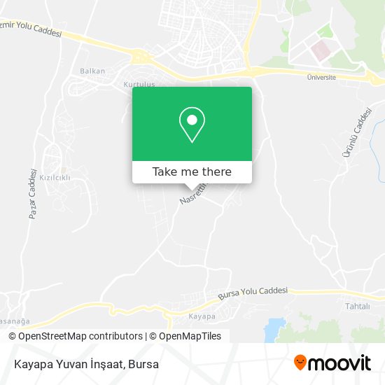 Kayapa Yuvan İnşaat map