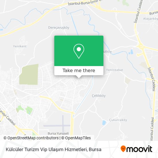 Külcüler Turizm Vip Ulaşım Hizmetleri map