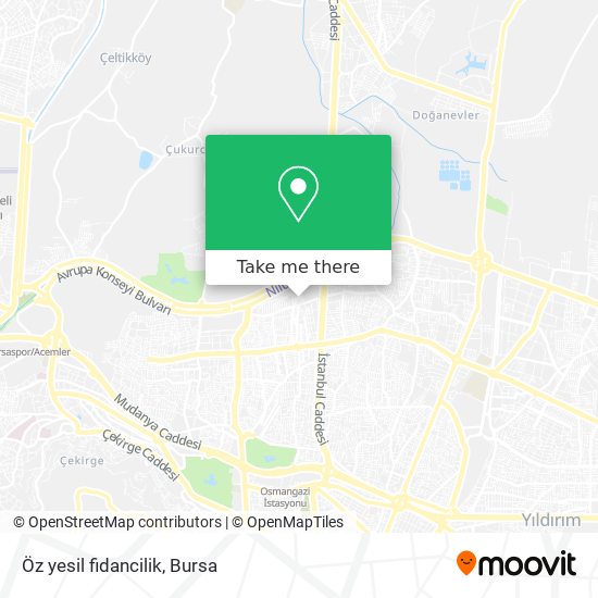 Öz yesil fidancilik map