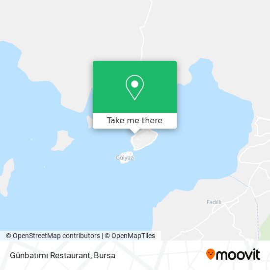 Günbatımı Restaurant map