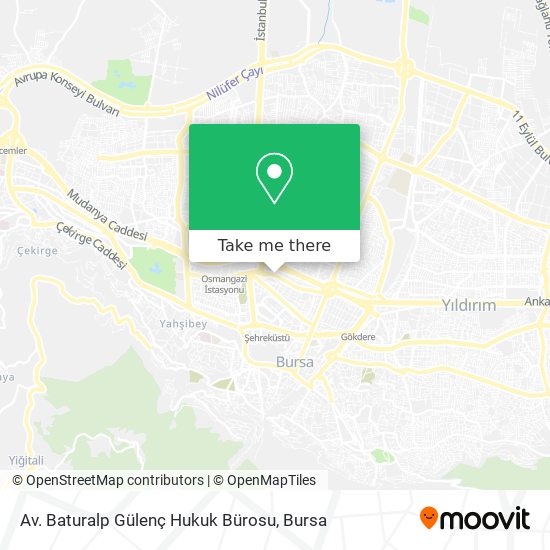 Av. Baturalp Gülenç Hukuk Bürosu map