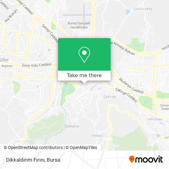 Dikkaldırım Fırını map
