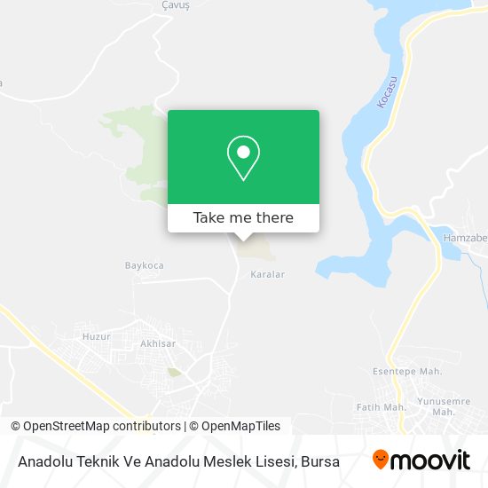 Anadolu Teknik Ve Anadolu Meslek Lisesi map