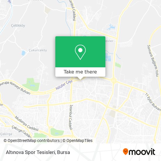 Altınova Spor Tesisleri map