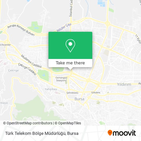 Türk Telekom Bölge Müdürlüğü map