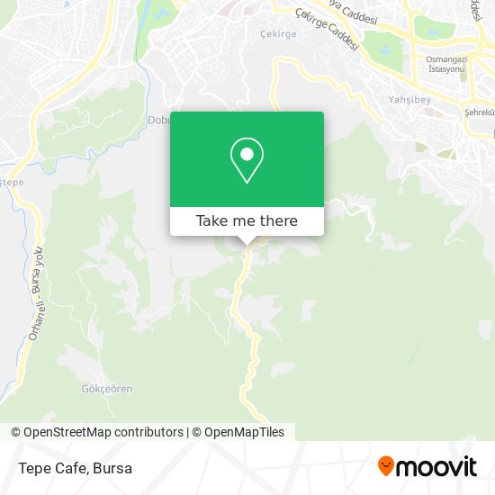 Tepe Cafe map