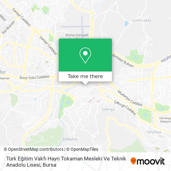 Türk Eğitim Vakfı Hayri Tokaman Mesleki Ve Teknik Anadolu Lisesi map