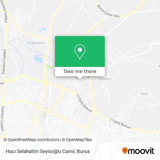 Hacı Selahattin Seyisoğlu Camii map