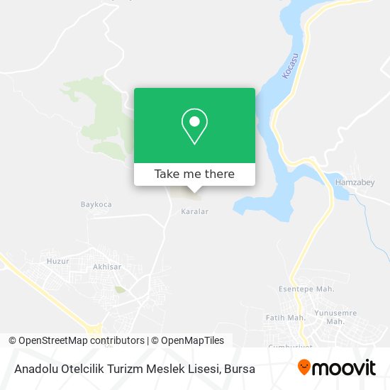 Anadolu Otelcilik Turizm Meslek Lisesi map