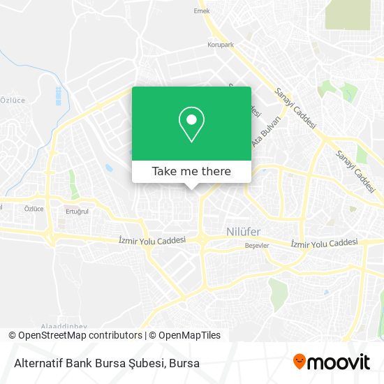 Alternatif Bank Bursa Şubesi map