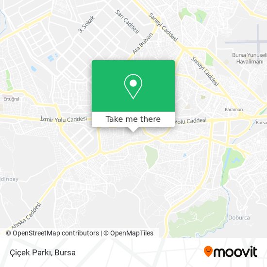 Çiçek Parkı map