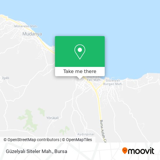 Güzelyalı Siteler Mah. map