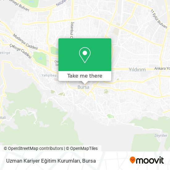 Uzman Kariyer Eğitim Kurumları map
