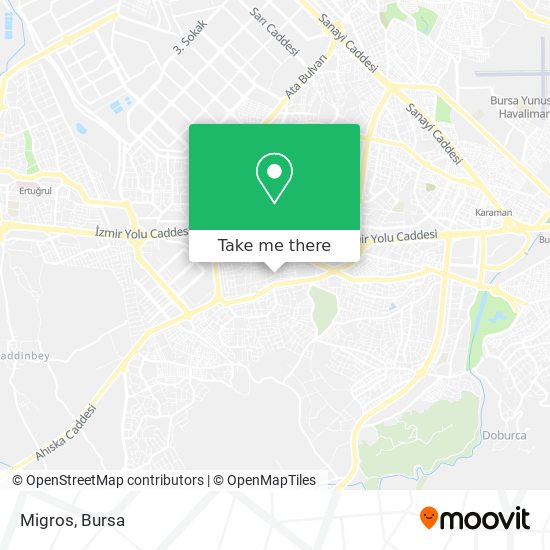 Migros map