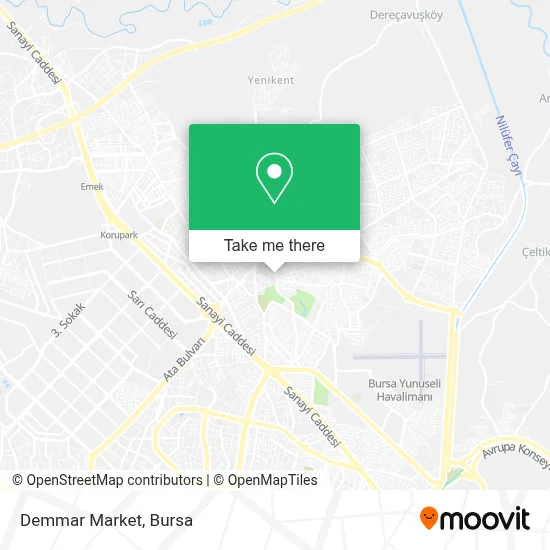 Demmar Market map