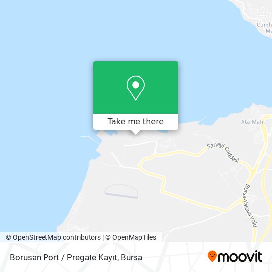 Borusan Port / Pregate Kayıt map