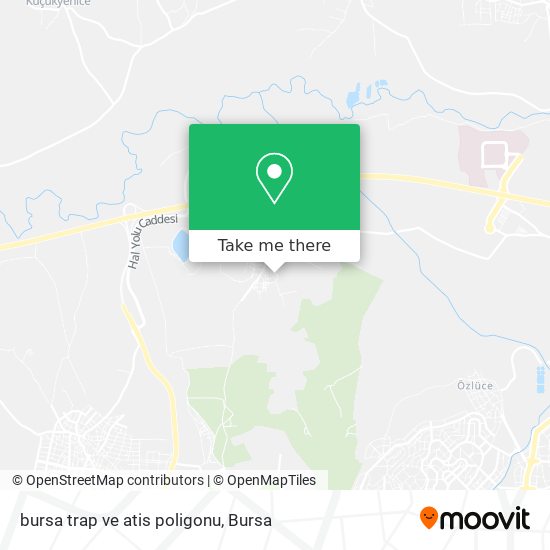 bursa trap ve atis poligonu map