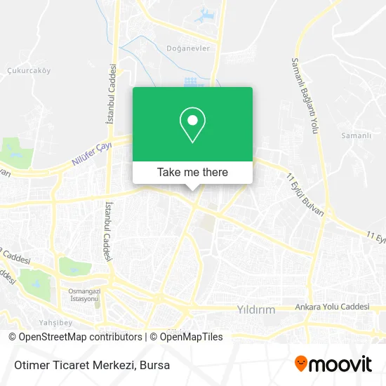 Otimer Ticaret Merkezi map