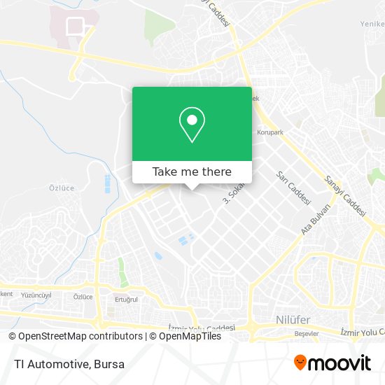 TI Automotive map