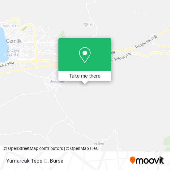 Yumurcak Tepe 🐾 map