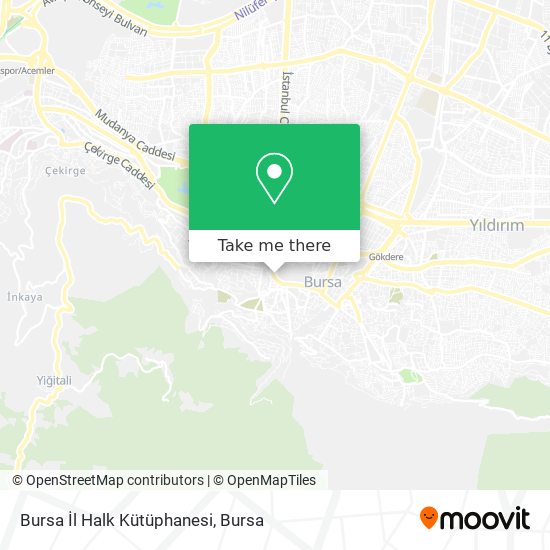 Bursa İl Halk Kütüphanesi map